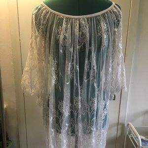 Lace Beach Coverup